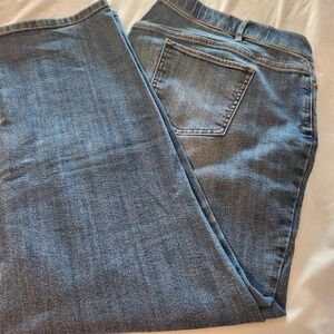 J.Jill Denim Relaxed Boyfriend Jeans Blue Wash Women's‎ Size 24